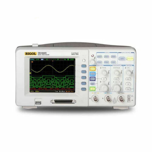 Rigol DS1052D 50 MHz Mixed Signal Oscilloscope, 16 Channels Logic Analyzer - Image 2 of 2