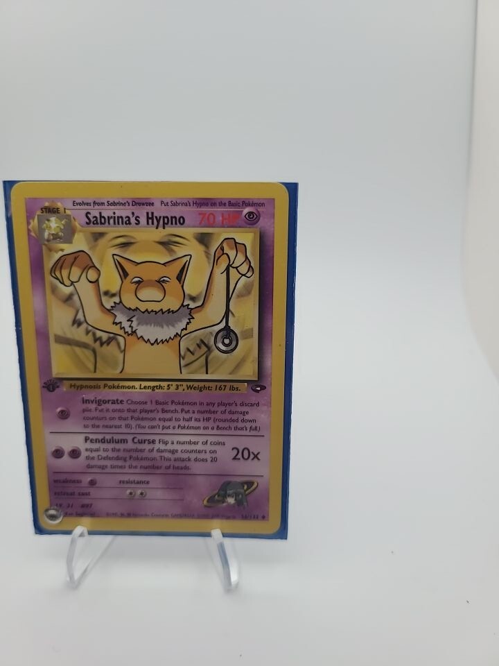 first edition hypno pokemon card 61/195 Price 2026 Preserved in a tamper Holo 1st Edition Dark Hypno