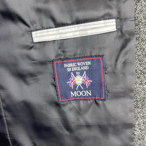 Marks and Spencer Moon Tweed Blazer Sakko Herren 40R Dunkelgrau Country Sport - Bild 14 von 16
