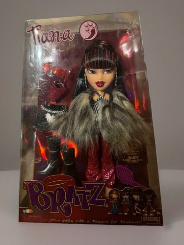 Bratz Original Modepuppe Tiana Serie 3 mit 2 Outfits und Poster Sammler