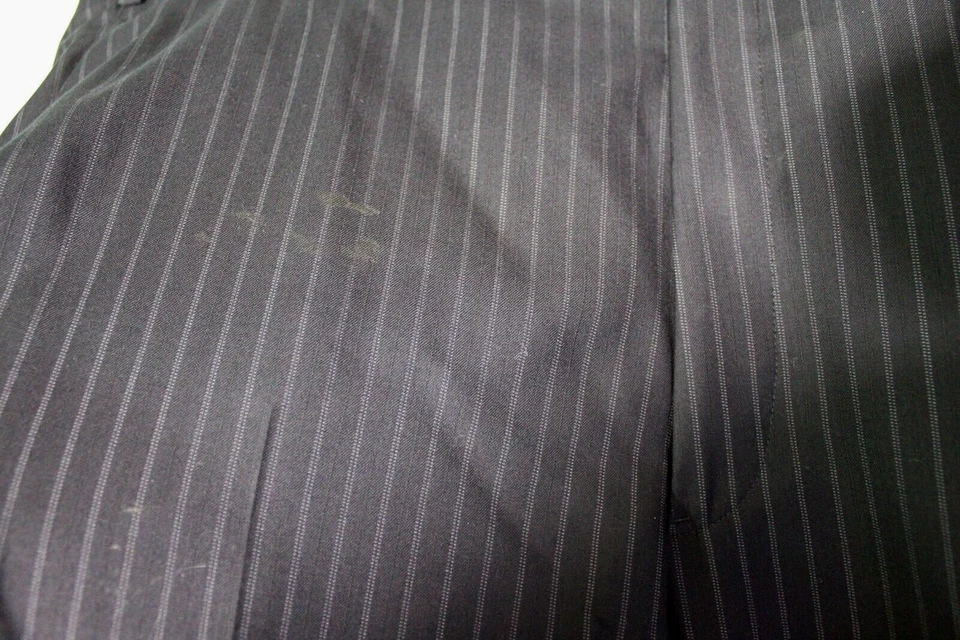 Traje de hombre Armani Collezioni Italia azul oscuro 44L chaqueta 38/30 pantalones 2 piezas Foto 4 de 4