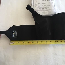 Decade Active Support Wrist Brace with Power Strap Black Medium Right Hand