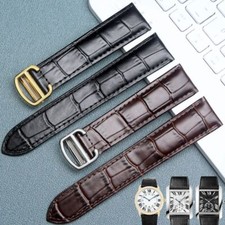 Bamboo Knot Pattern Watchbands Fit For Cartier Tank London Solo Series Strap