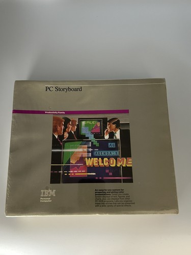 Storyboard PC IBM pour ordinateur personnel, DOS, scellé en usine, vintage L@@k !! - Photo 9/11