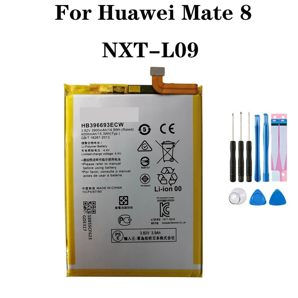 For Huawei Mate 8 NXT-L29 Replacement Battery HB396693ECW Tools | eBay