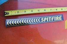 SPITFIRE Skateboard Wheels Black Gold Flame Thrasher Skate Skateboarding STICKER