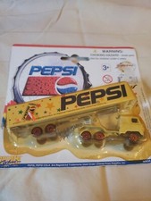 Golden Wheel Pepsi Team Diecast Tractor Trailer Truck