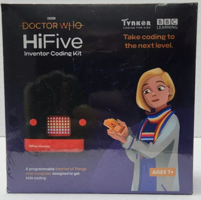 BBC Doctor Who Inventor Coding Kit for Kids Ages 7+ HiFive 40 Lessons STEM Toy