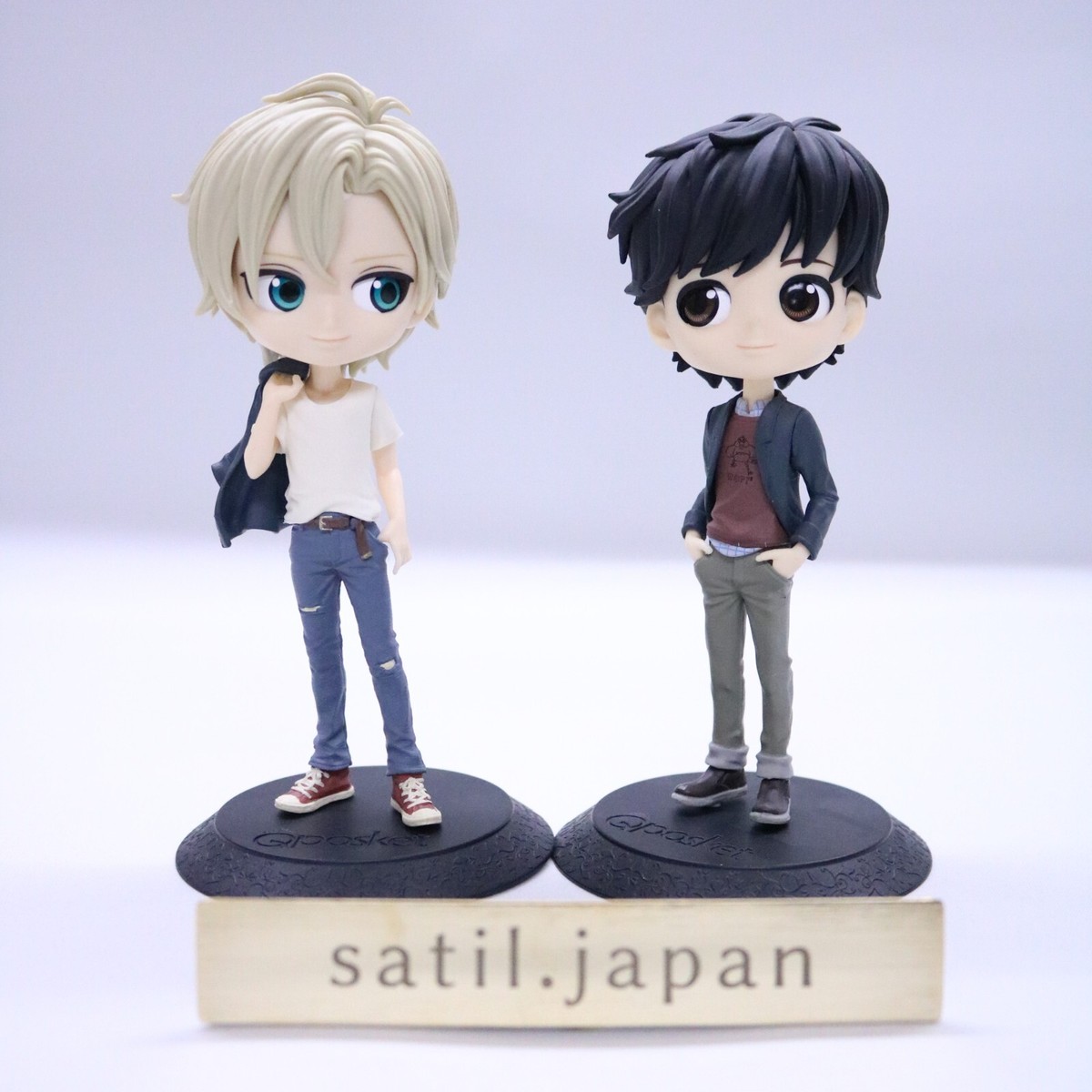 USED] Banpresto Qposket Banana Fish Ash Lynx Eiji Okumura figure