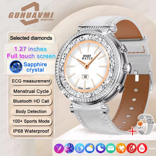 Female Health Smart Watch for Women Health Full Touch Screen Female cycle Remind - Afbeelding 8 van 16