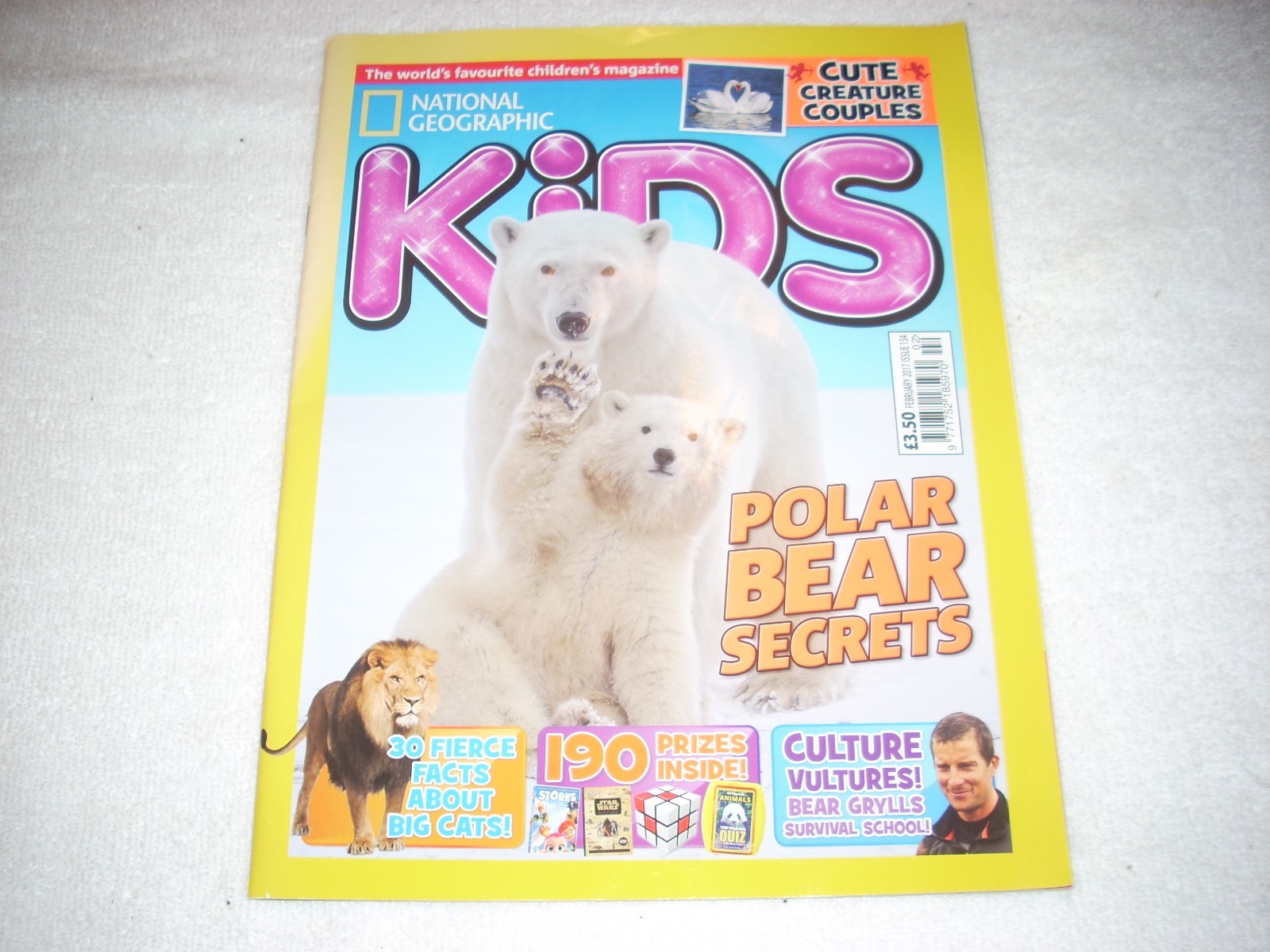National Geographic Kids Magazine Issue 134 February 2017 Polar Bears