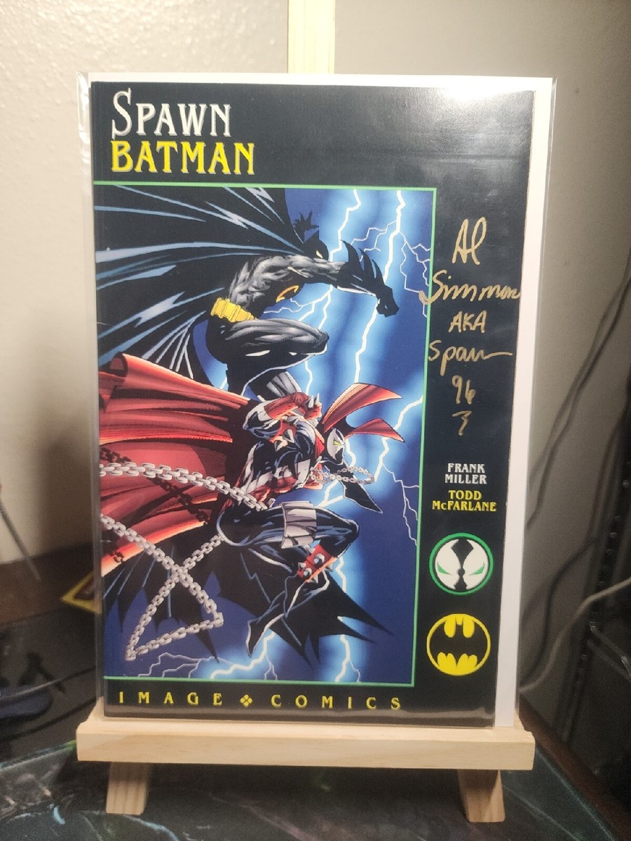 Spawn Batman 1 Signed By Al Simmons AKA Spawn . | eBay