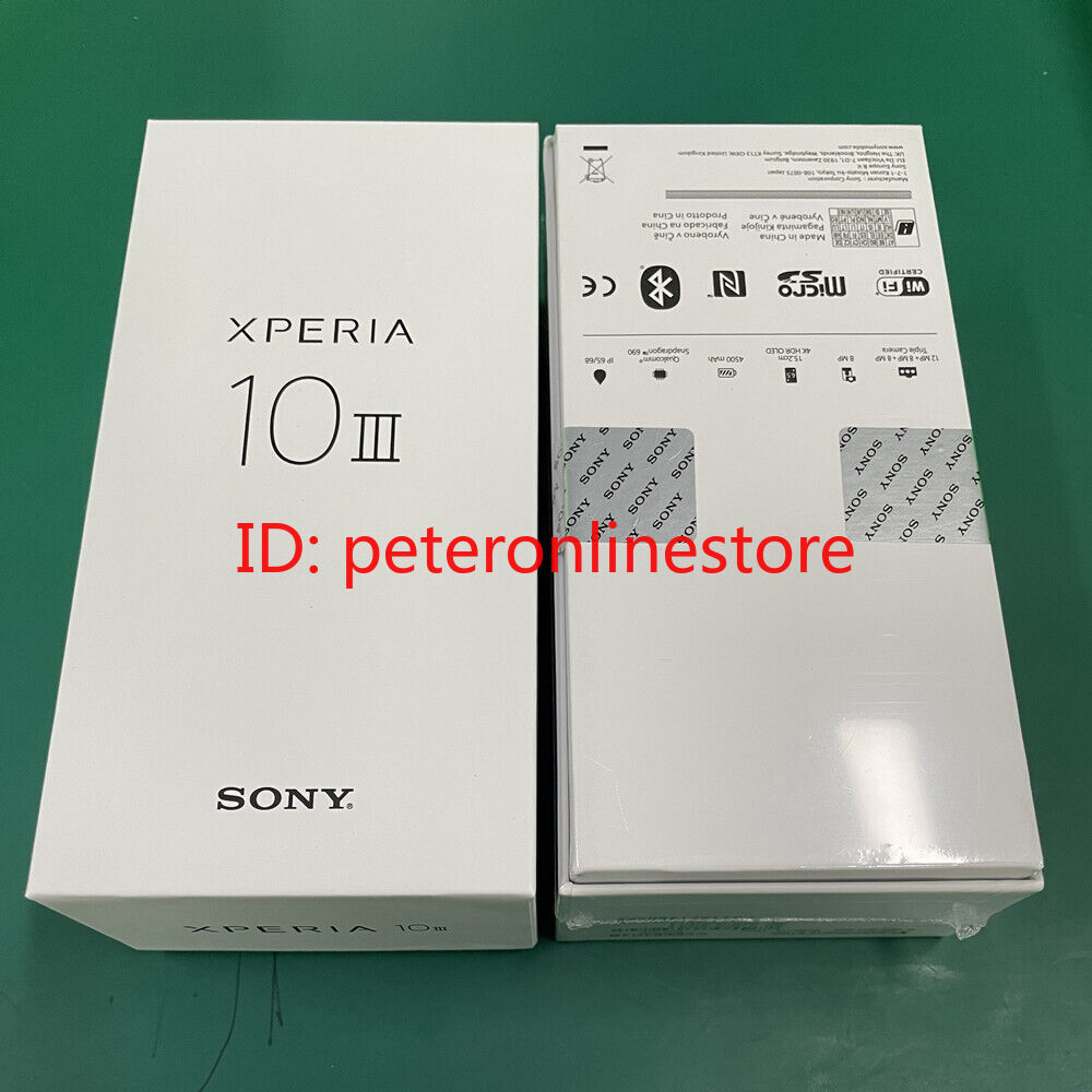 Sony Xperia 10 III - 128 GB - Black (Unlocked) for sale