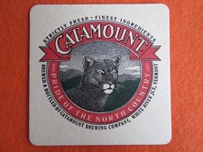 Bier Untersetzer ~ Catamount Brewery ~ Weiß ...