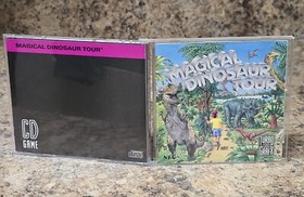 Magical Dinosaur Tour (TurboGrafx-CD, 1990) Authentic & Complete with Case!