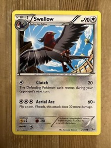 Swellow - 71/108   XY Roaring Skies Rare Non Holo VLP