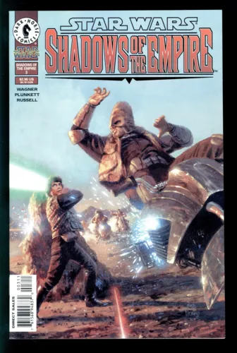 Star Wars Shadows of the Empire 3 NM 1st app 4-LOM Dark Horse Comics 1996