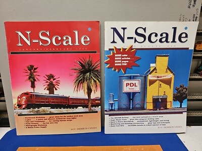 2  N SCALE 1999 CATALOGS 