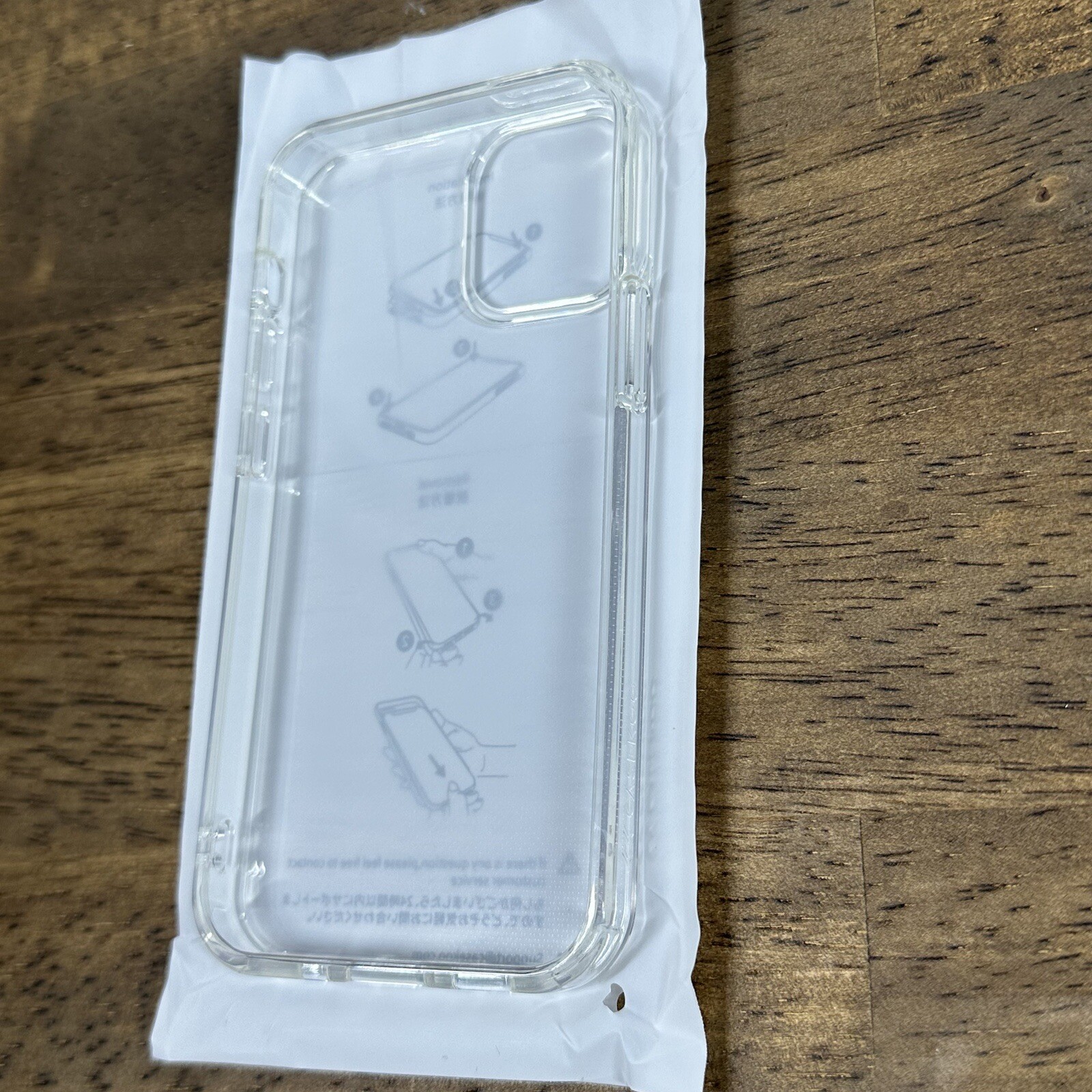 Casekoo iPhone 12 Mini Case 5.4” – Clear Slim Protective Back Cover – New in Box