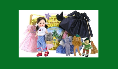 Rare 2007 WENDY'S WIARD OF OZ DRESS UP TRUNK SET Madame