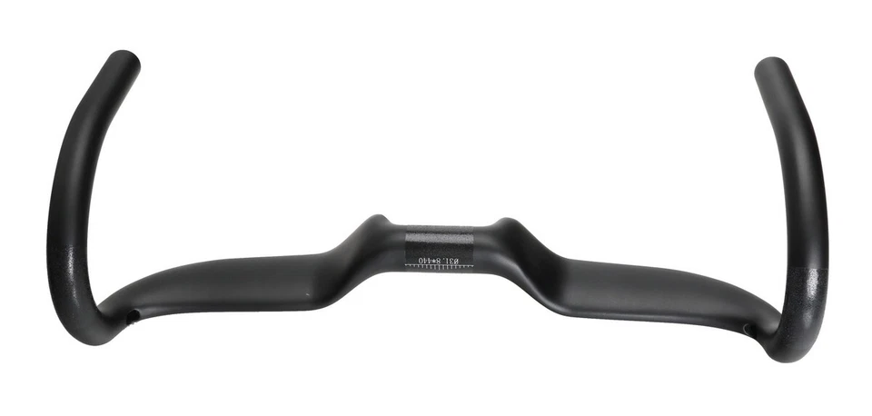 UD Full Carbon Fiber Road Bike Handlebar Drop Bar Bicycle Riser Handlebar 31.8mm - Image 4 of 4