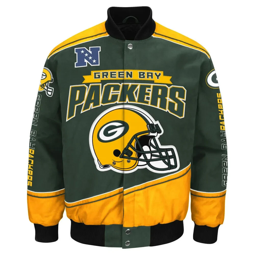 Green Bay Packers NFL Enforcer Men's Jacket - size Medium | eBay