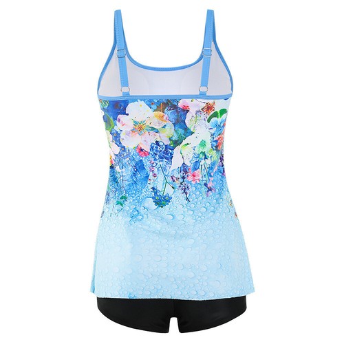 Nuevo Mujeres Tankini Cordón Traje de Baño Traje de Playa Traje de Baño Talla Grande - Imagen 10 de 19