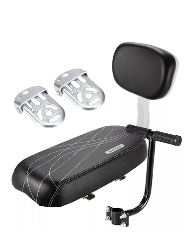 Child Safety Bicycle Bike Rear Seat Cushion Back Seat Armrest Footrest Set