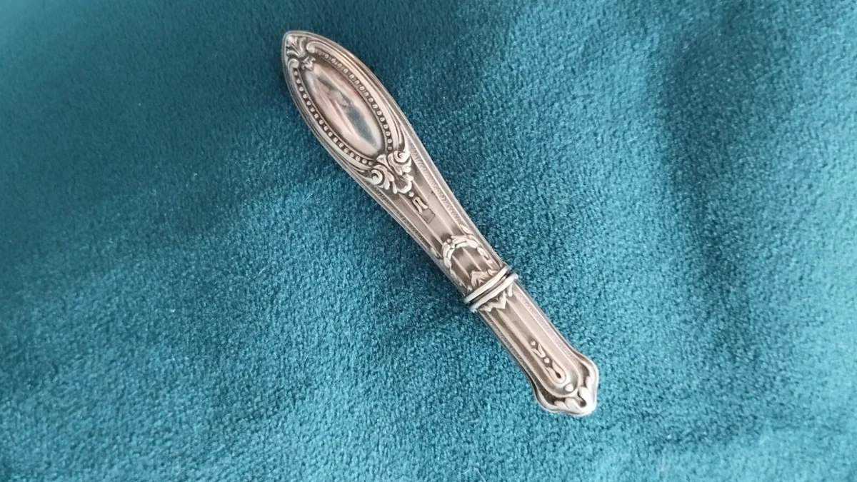 Étuis Porte Aiguille Argent Massif Napoléon 3 19eme siècle | eBay