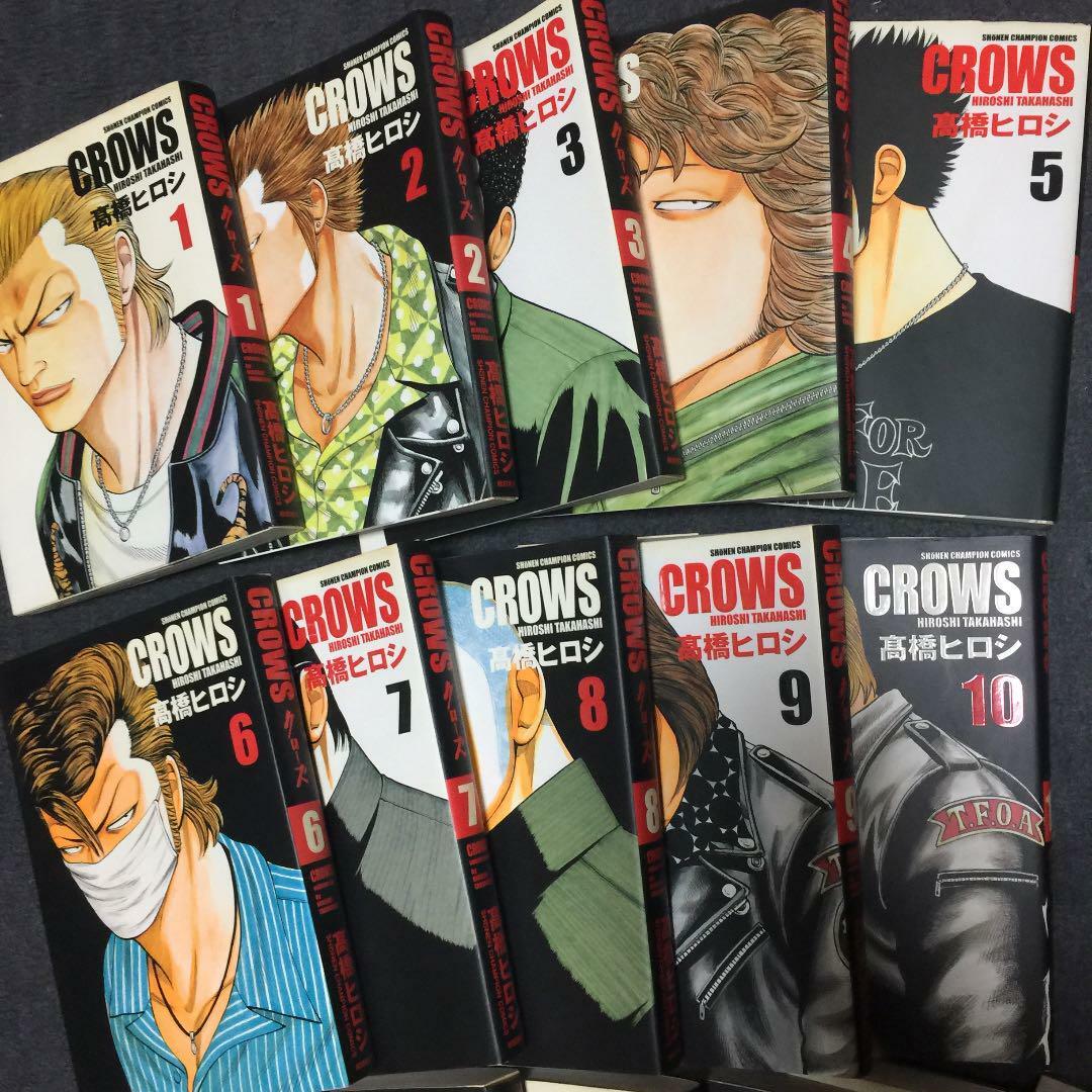 CROWS [ in Japanese ] Vol. 1-21 complete set include 2 issue