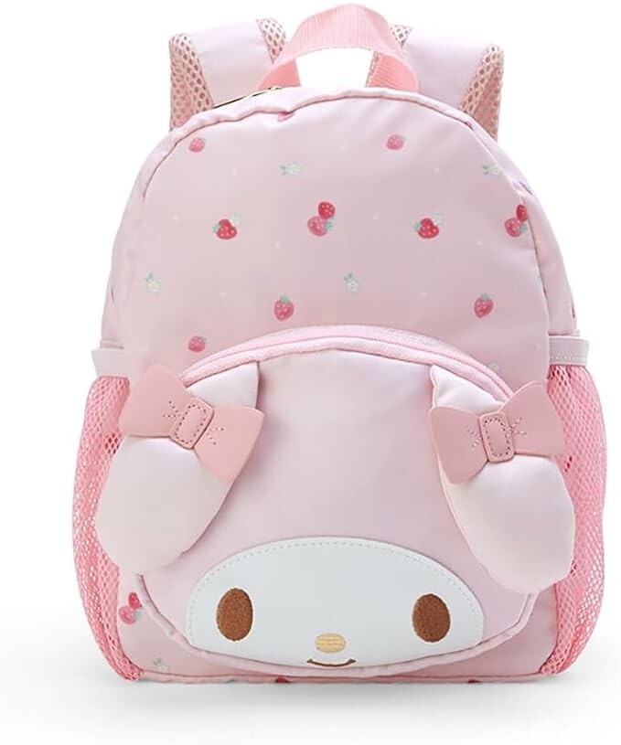 Pink and White My Melody Backpack My Melody Original Face Mini Backpack – Pink House Boutique main image 4