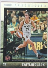 CAITLIN CLARK 2025 Panini Chronicled WNBA Indiana Fever RARE HOLO FOIL VARIATION