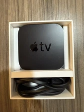Apple TV 4K 32GB HD Media Streamer - Black (MQD22LL/A) - Good Condition