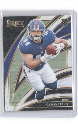 2025 Panini Select #294 Cam Skattebo Silver Prizm