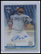 2019 Topps Chrome Update #CUA-PA Pedro Avila Autographs