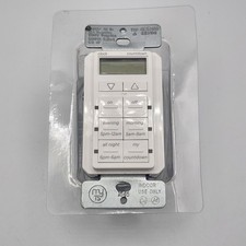 GE Touch Smart In-Wall Digital Timer White #2...