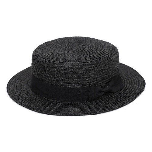 Florentiner Kreissäge Damen Melone Bowler Sonnenhut Strandkappe Panamahut Hut - Bild 4 von 15