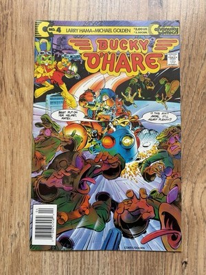 Bucky O'Hare No.4 Comic Continuity Comics 1991 Hama Golden Vintage Book see pics