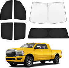 Car Window Shades for Dodge RAM 2500/3500 2010-2025 2026 Windshield Sun Shade Si