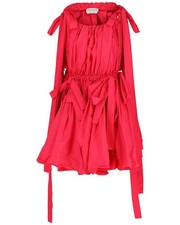 Alexander Mcqueen Bow Mini Dress Women's Pink 44