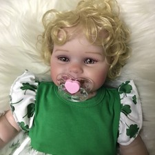 Realistic 20" Reborn Baby Dolls Vinyl Silicone Lifelike Real Newborn Girl Doll