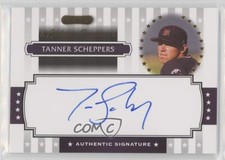 2008 Razor Signature Series Exclusive Signatures Tanner Scheppers Auto r9d