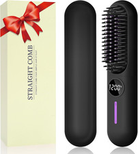 Beard Straightener for Men,Professional Electric Mens Beard Straightening Anti-S