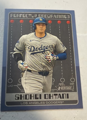 2024 Topps Heritage Perfectly Programmed #PP-2 Shohei Ohtani Dodgers