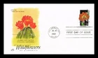 DR JIM STAMPS US COVER CLARET CUP CACTUS WILDFLOWERS FIRST DAY ISSUE ARTCRAFT