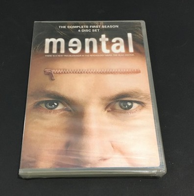 MENTAL Complete First SEASON DVD 4 Disc Set NEW SEALED