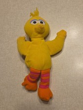 Tyco Sesame Street Plush 7" Big Bird Beanie