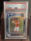 2024 Panini Donruss Optic Rated Rookie Bo Nix Holo Prizm RC PSA 10 Gem Mint