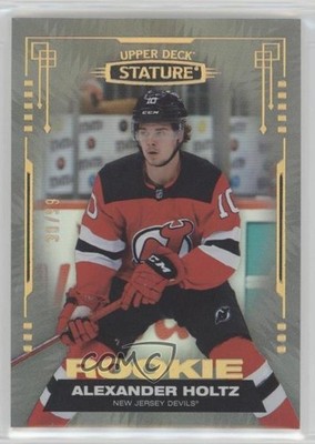 2021-22 Upper Deck Stature Rookies Photo Variant 30/99 Alexander Holtz #121 1e15