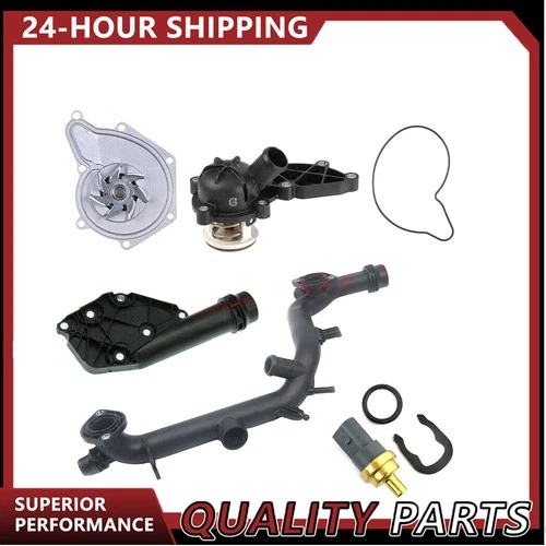 For Audi A4 Quattro A5 Q5 3.2 V6 06E121045J PUMP THERMOSTAT Cooling System Kit